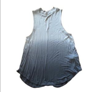 American Eagle ombré mock neck sleeveless top